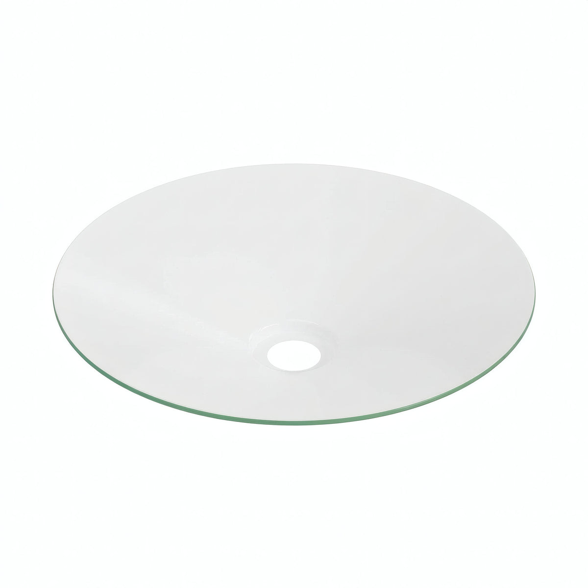 Pantalla plana esmaltada Ø 30 cm para portalámparas E27 — Verde prado