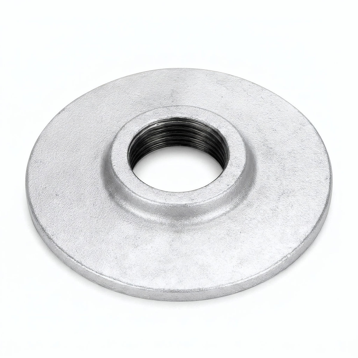 Brida ciega redonda de fundición galvanizada - foto de producto sobre fondo blanco 14