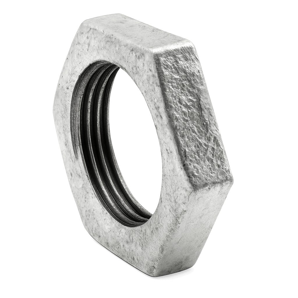 Contratuerca de hierro maleable galvanizado