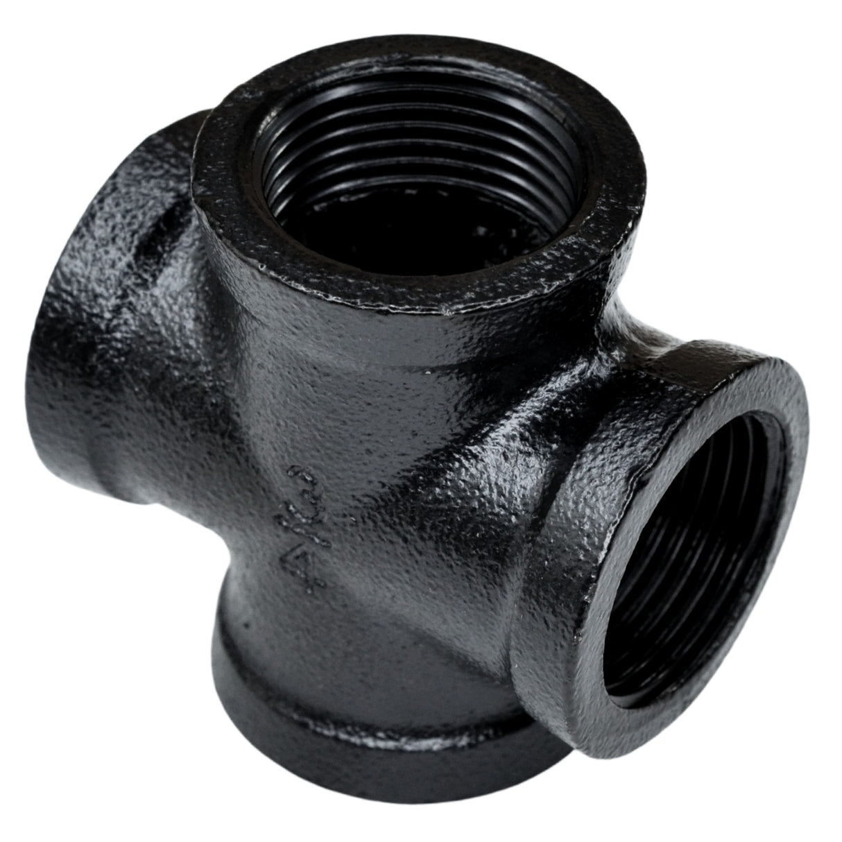 Raccord en croix pour décoration noir