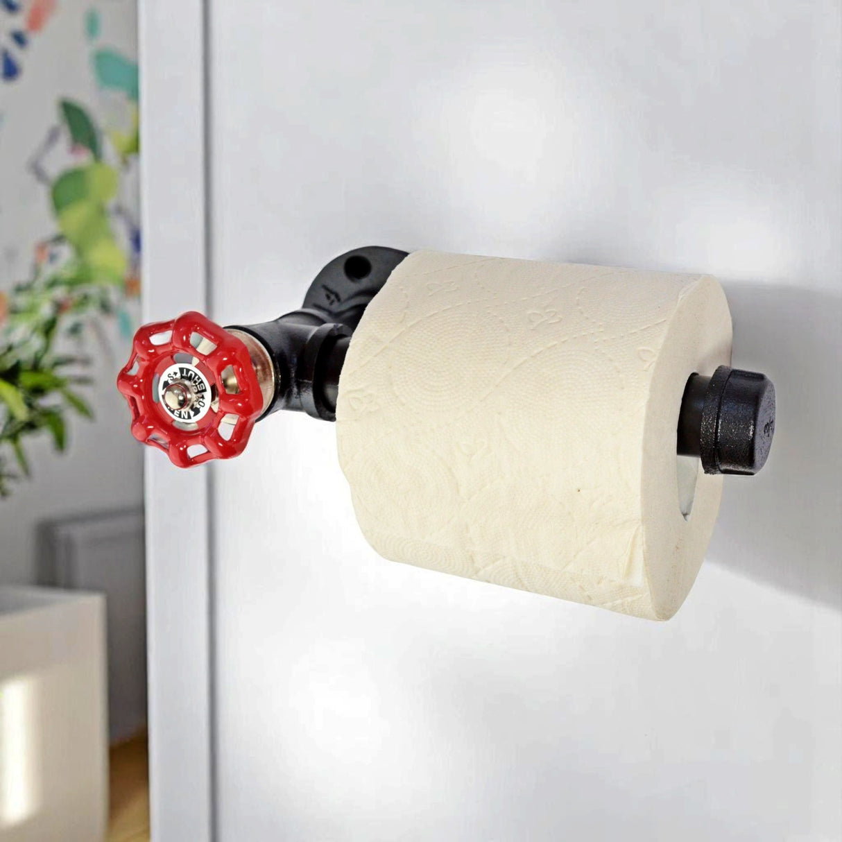 Dérouleur déco industrielle plomberie