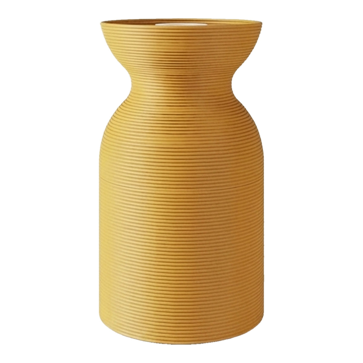 Portalámparas E27 de plástico reciclado impreso en 3D — Ocre