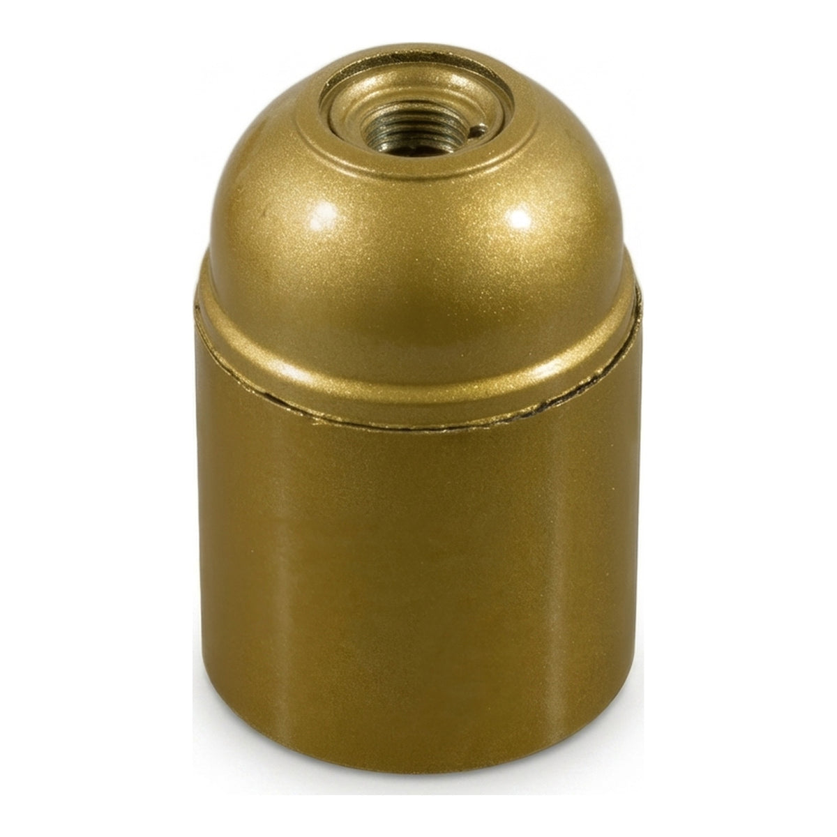 Portalámparas E27 de baquelita — Oro