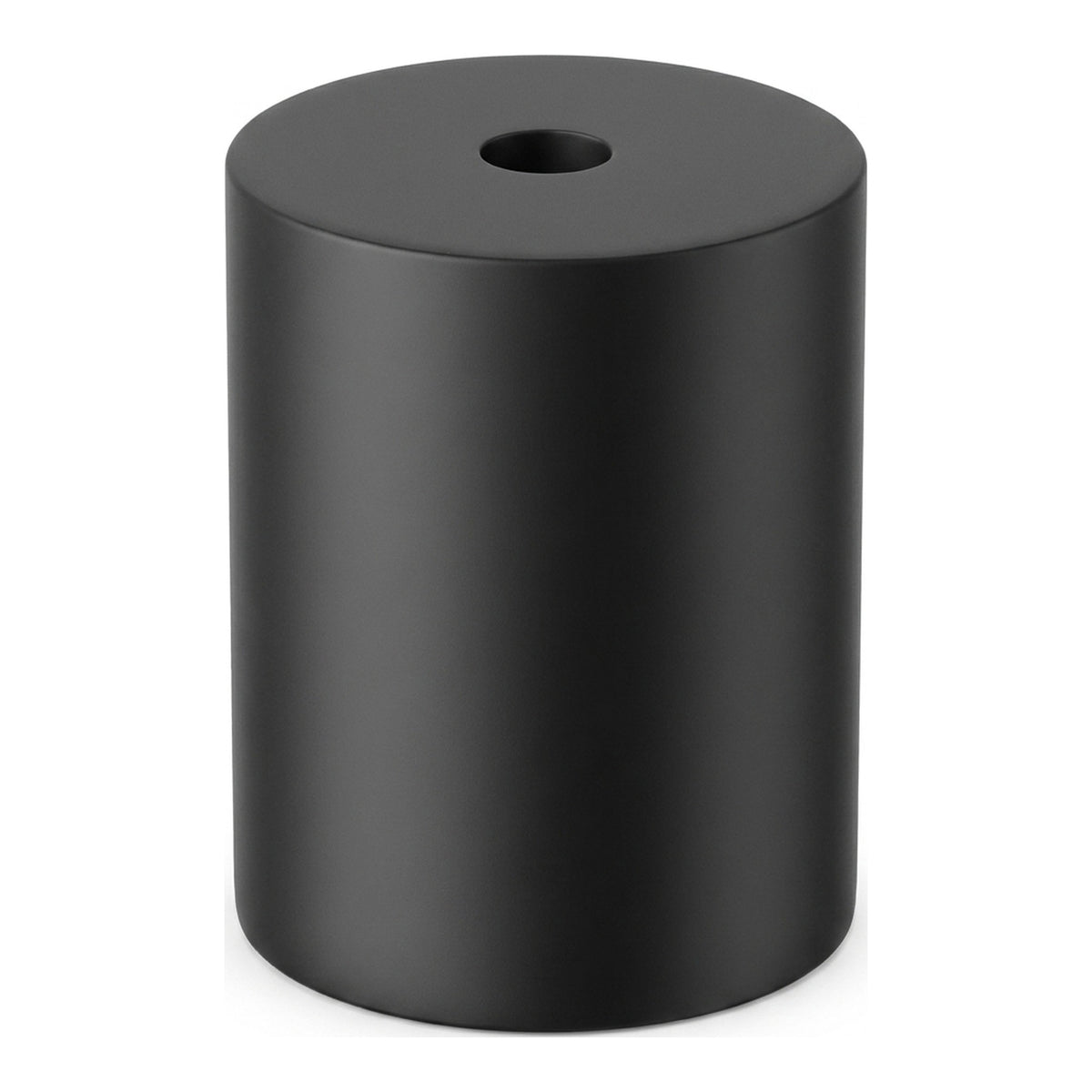 Portalámparas E27 de madera — Negro