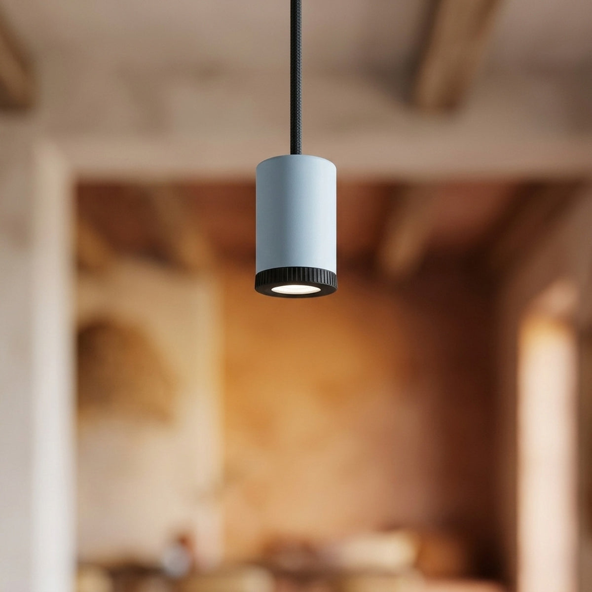 Mini foco LED de metal Mini GU10 — Azul cielo