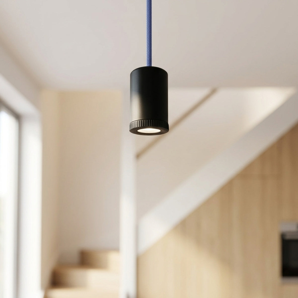 Mini foco LED de metal Mini GU10 — Negro