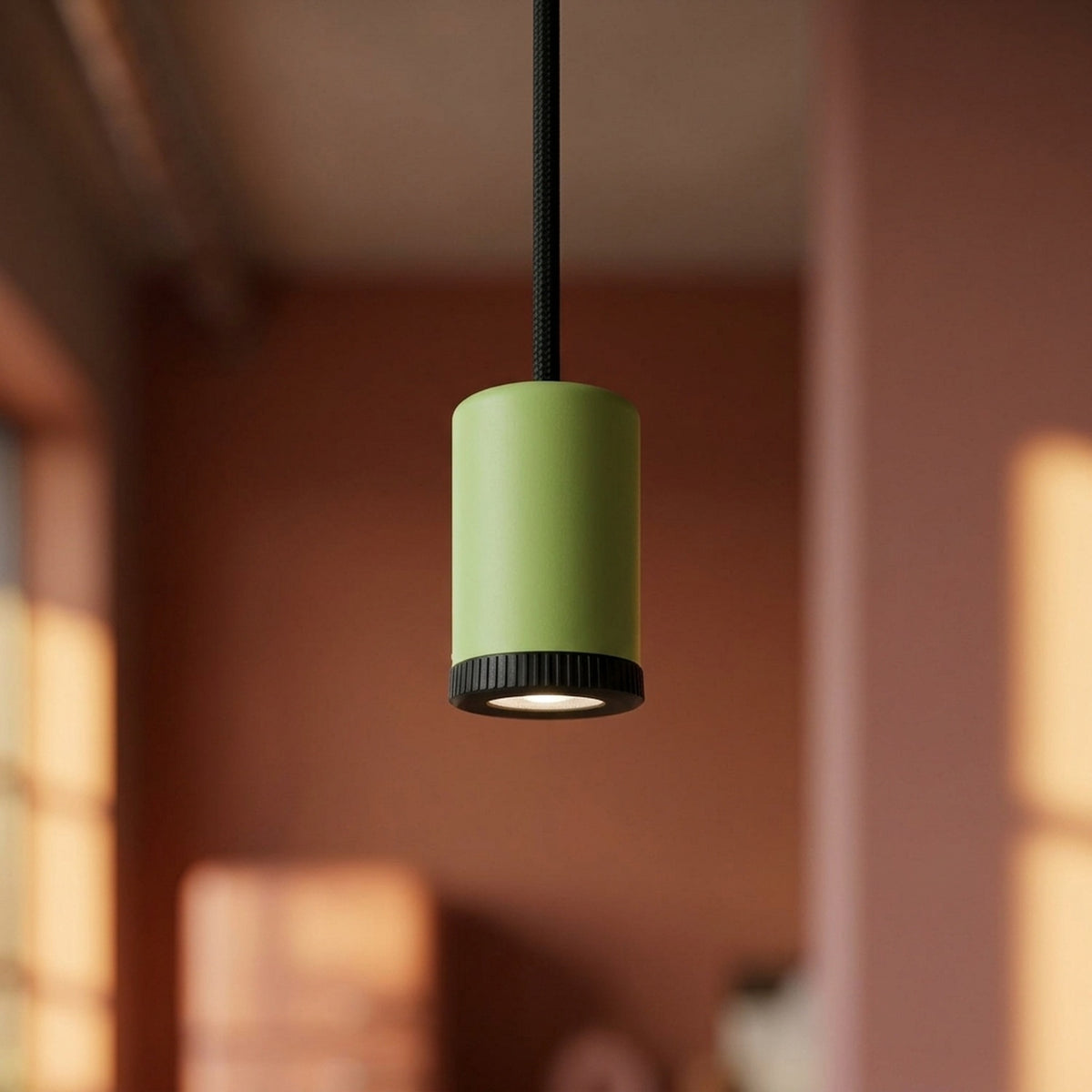 Mini foco LED de metal Mini GU10 — Verde prado