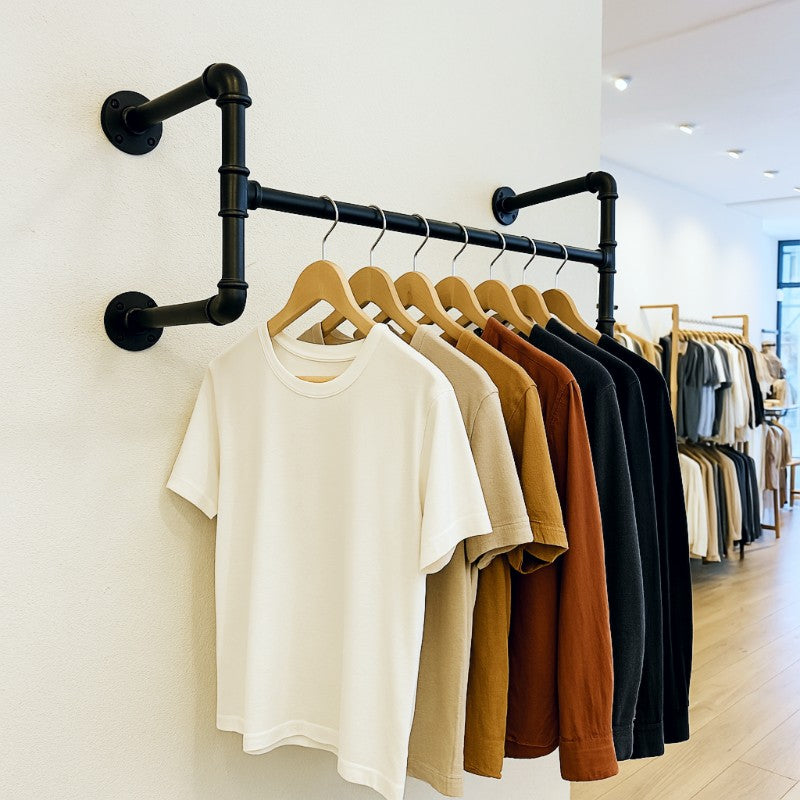 portant mural pour boutique ou dressing