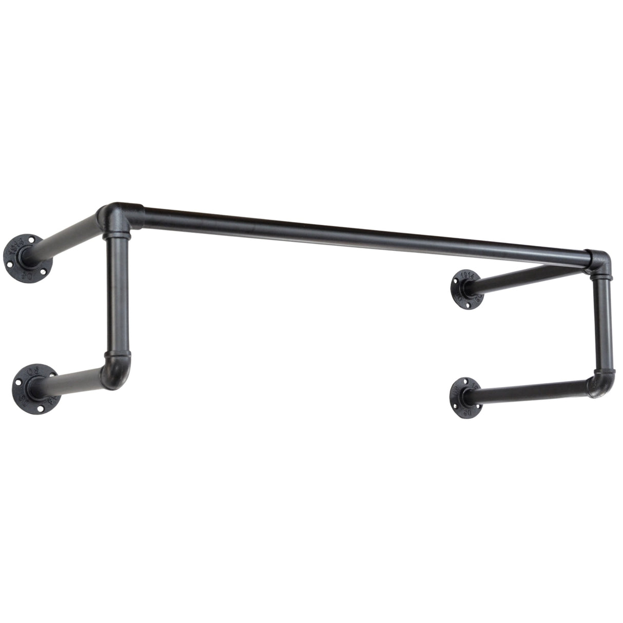 penderie murale en tuyaux à visser