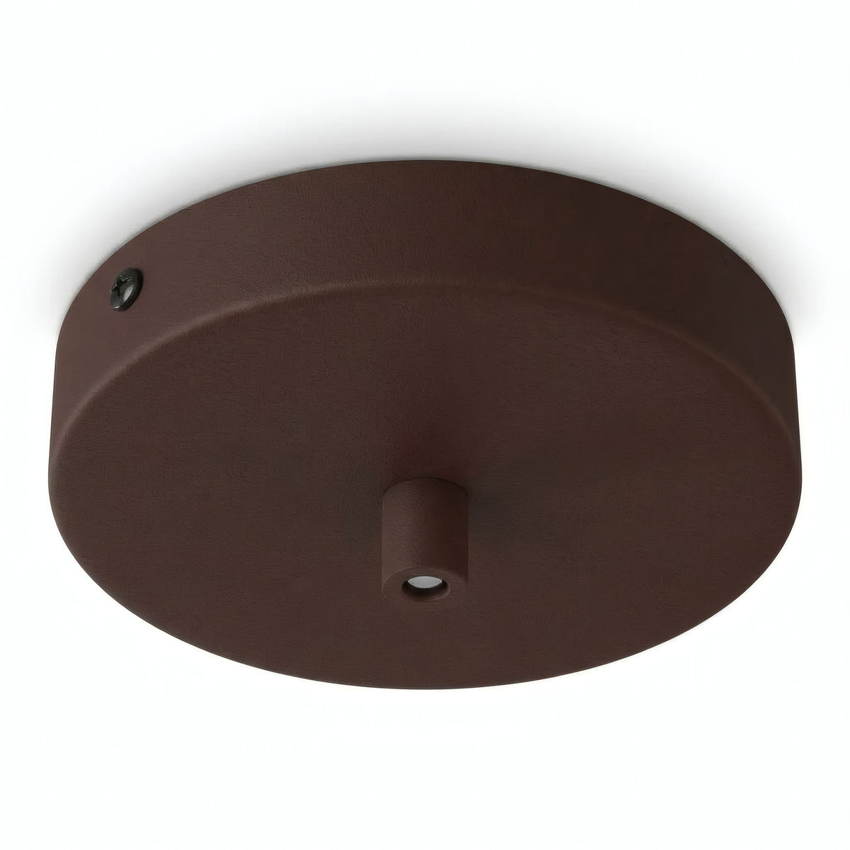 Florón cilíndrico de metal, Ø 120 mm — Cilíndrico de metal / Óxido