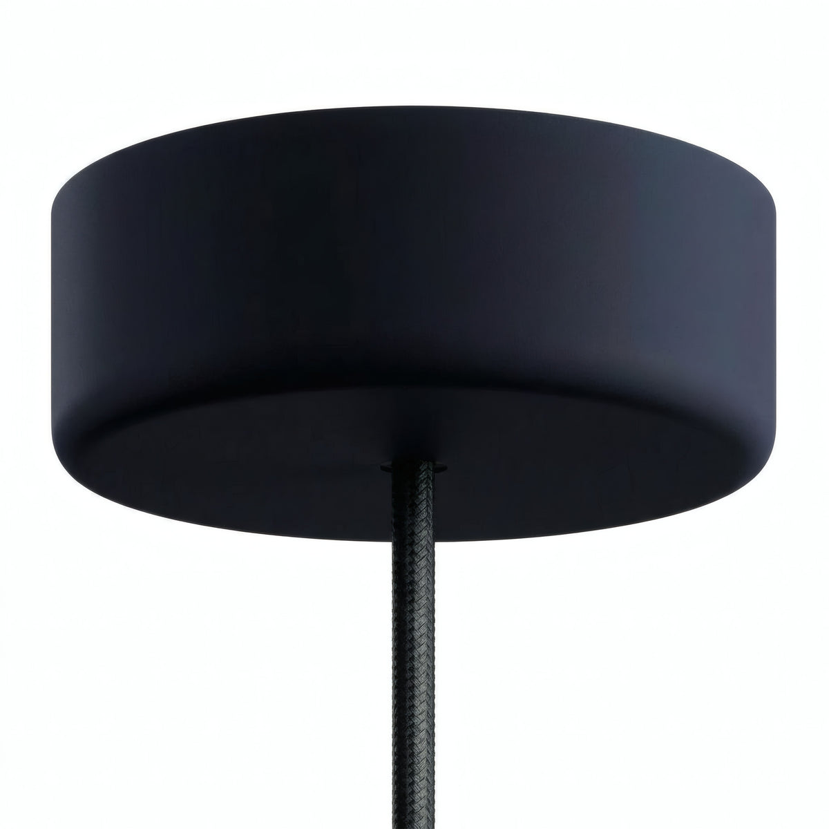 Florón de silicona de exterior IP65, Ø 125 mm — Grafito