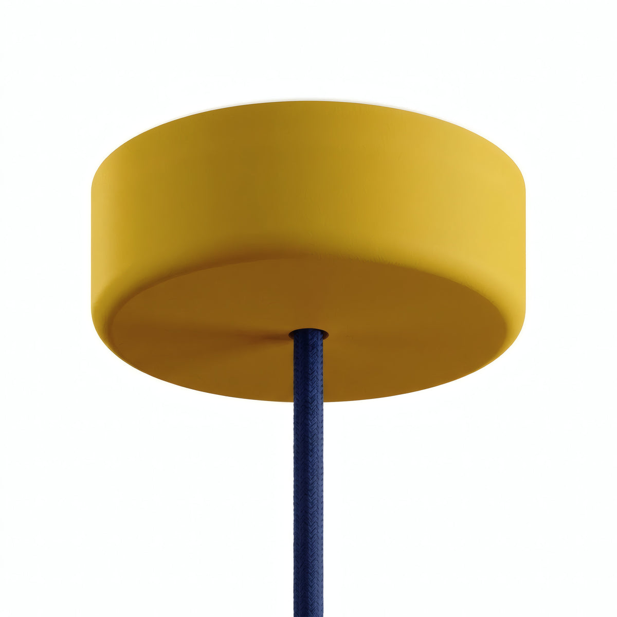 Florón de silicona de exterior IP65, Ø 125 mm — Mostaza