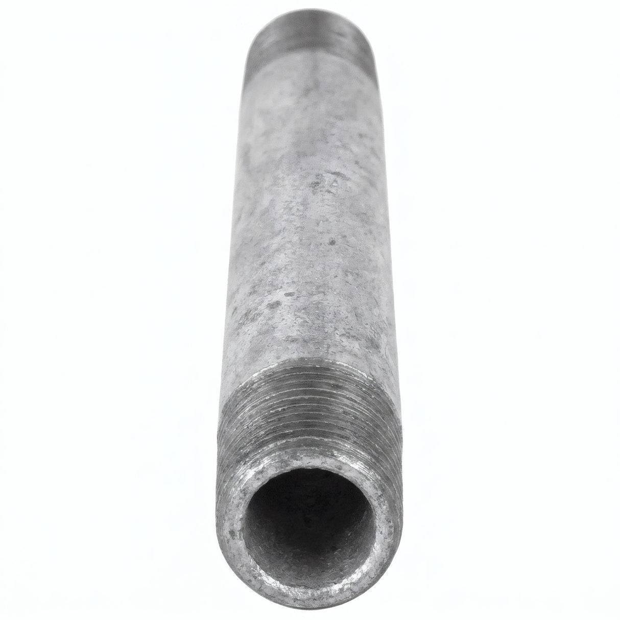 Tube 3/8'' - 12x17mm acier galvanisé - fileté - photo produit fond blanc 7