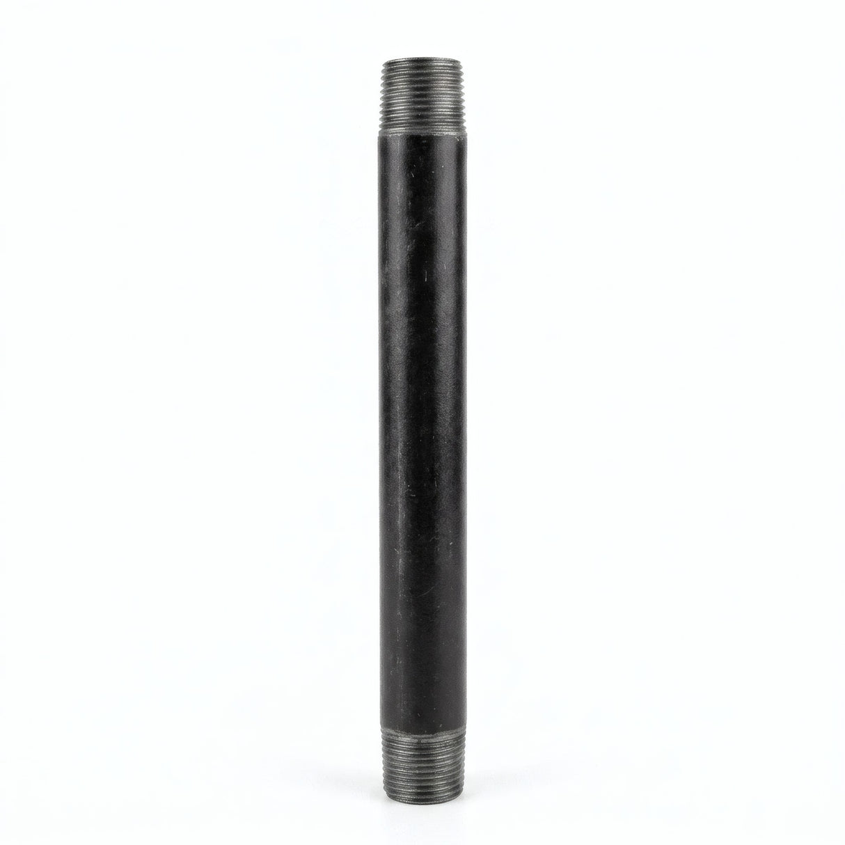 Tube 3/8'' - 12x17mm acier noir - fileté - photo produit fond blanc 5