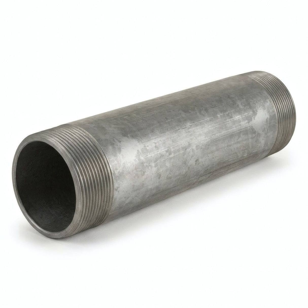 Tube 4" - 102x114mm acier galvanisé - photo produit fond blanc 2