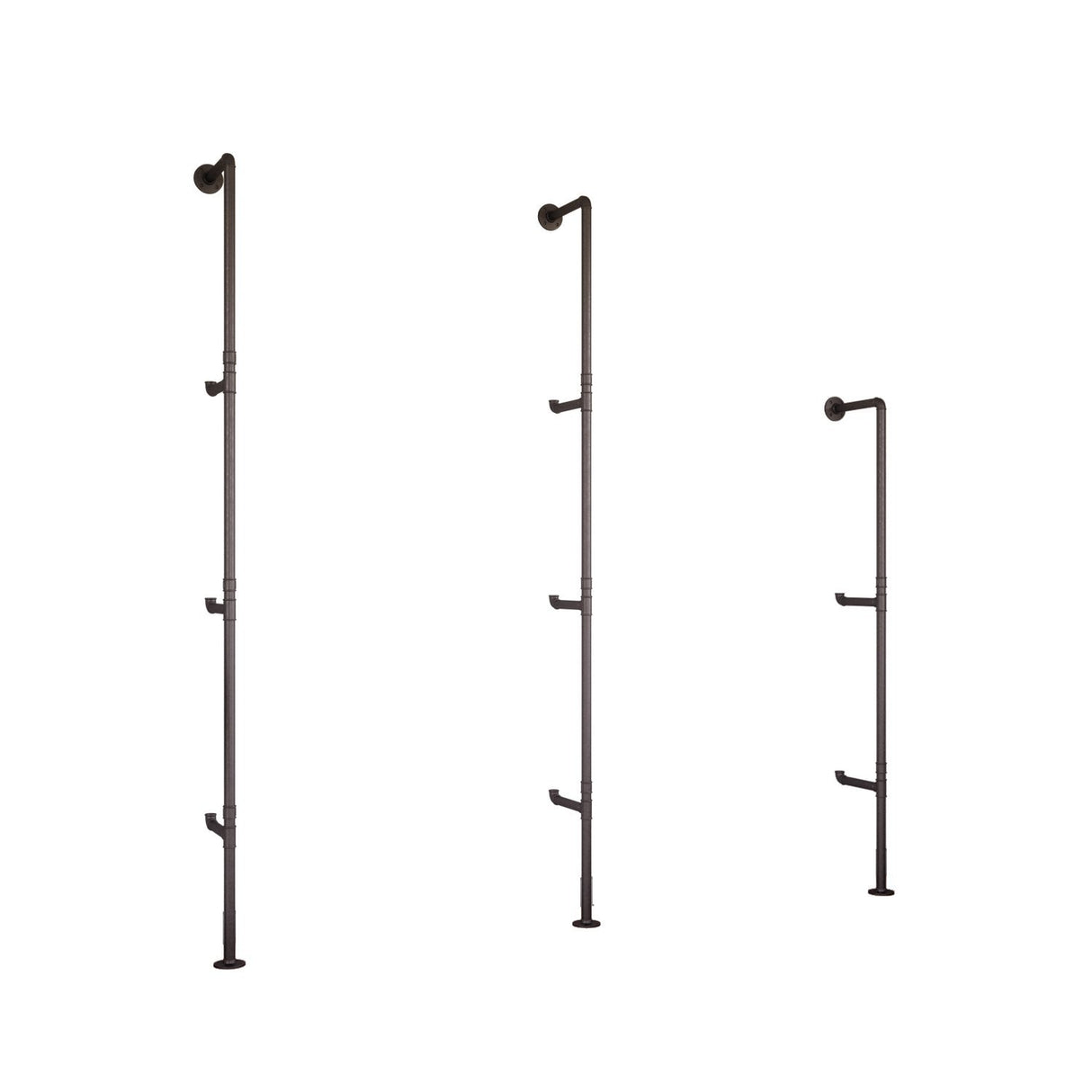 Kit de montantes para estanterías de fontanería a medida