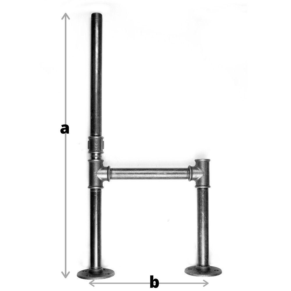 Kit de montantes para estanterías de fontanería a medida