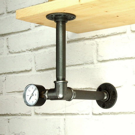 Equerre para Estantería con Manómetro Inclinado Lateral - Modelo 1