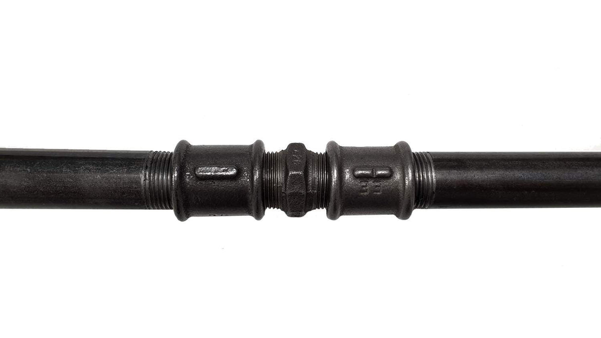 Manguito derecha/izquierda FF hierro fundido negro