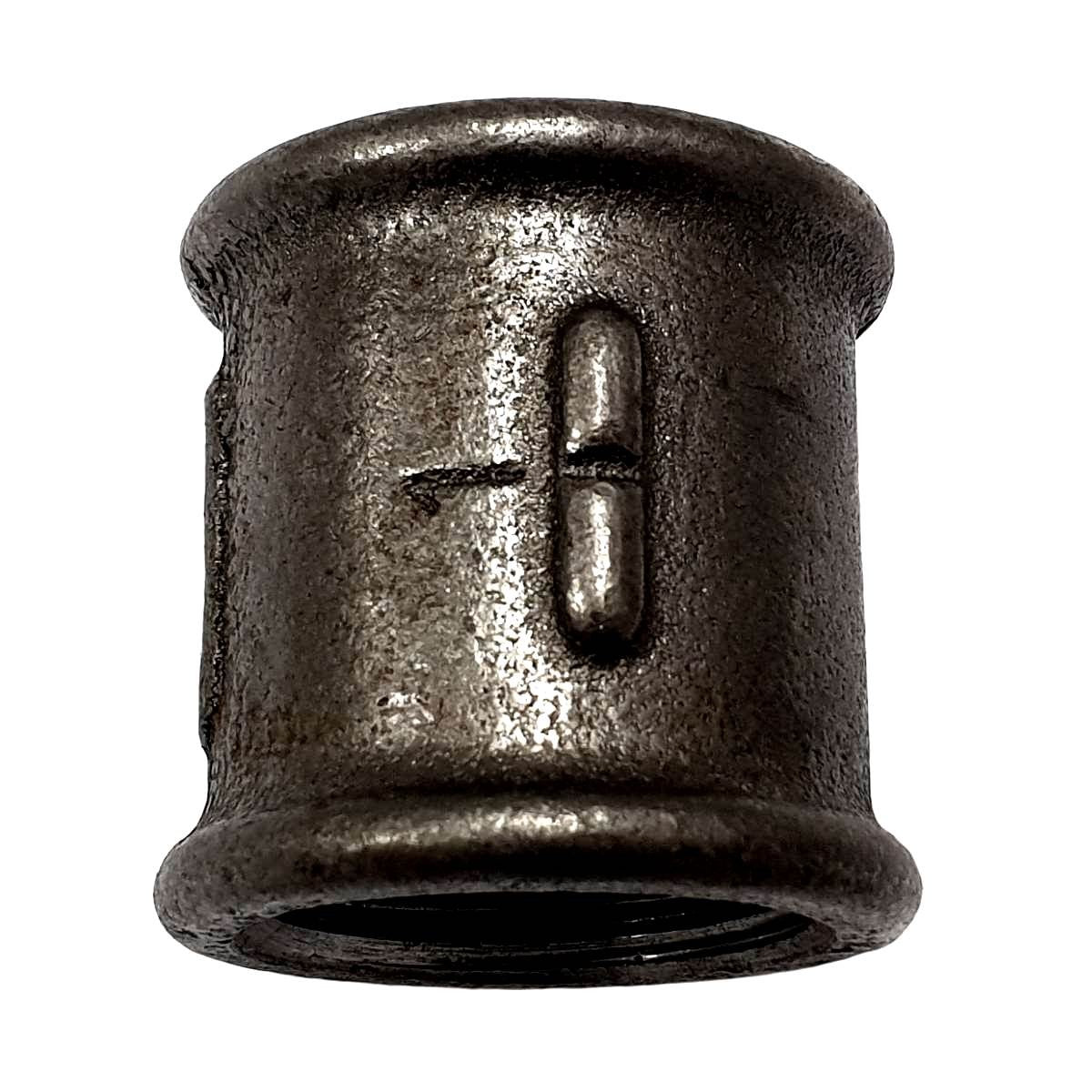 Manguito derecha/izquierda FF hierro fundido negro