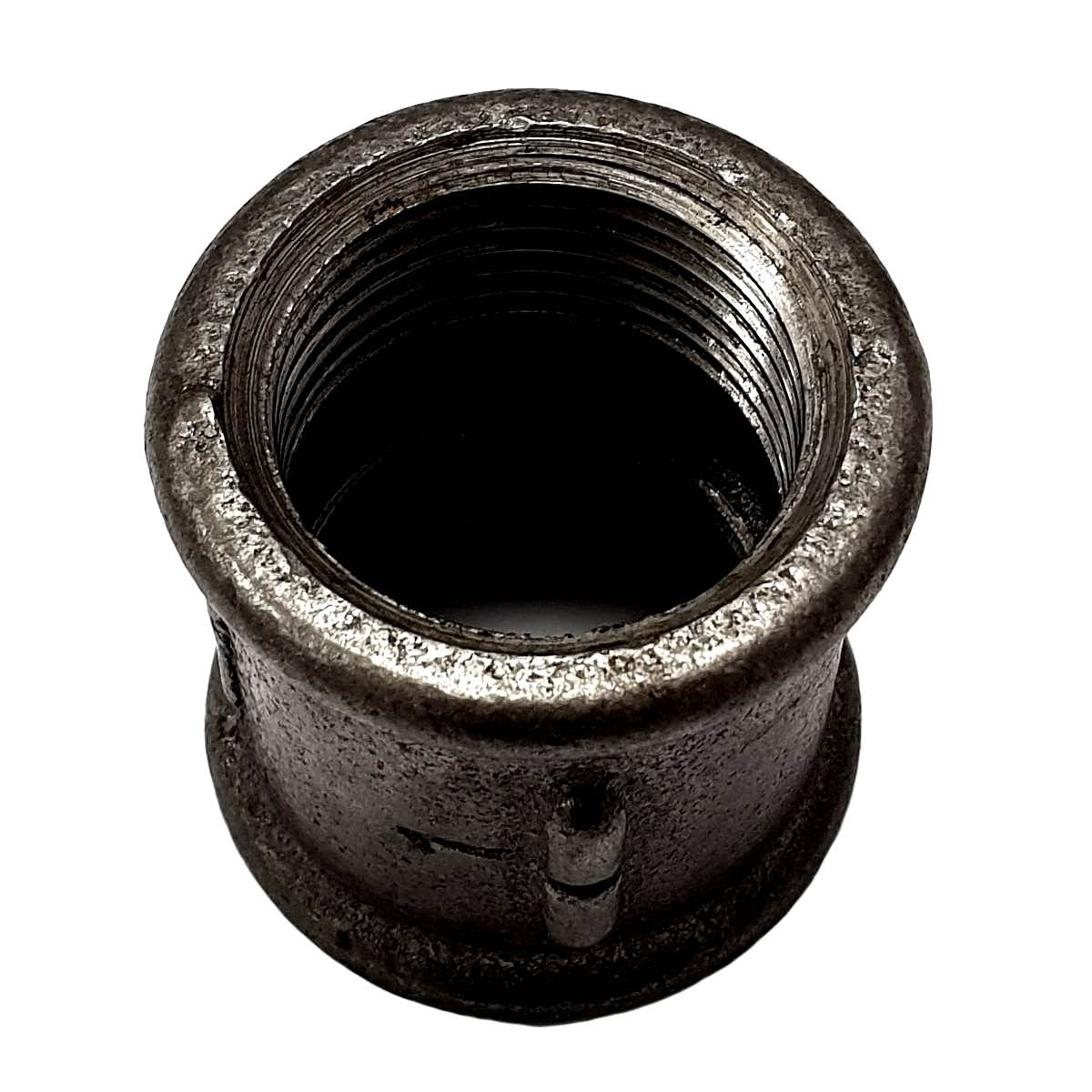 Manguito derecha/izquierda FF hierro fundido negro