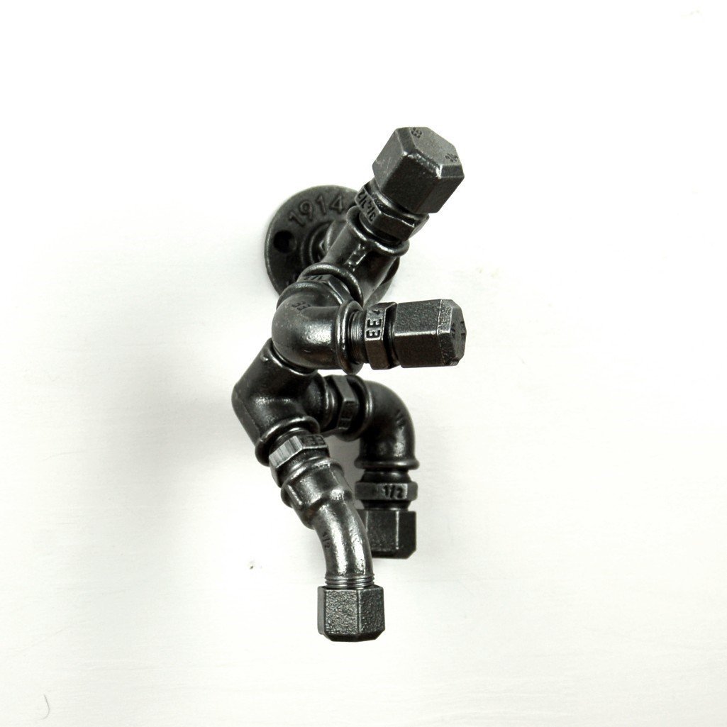 Perchero de pared "El escalador"