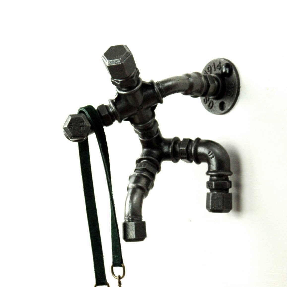 Perchero de pared "El escalador"