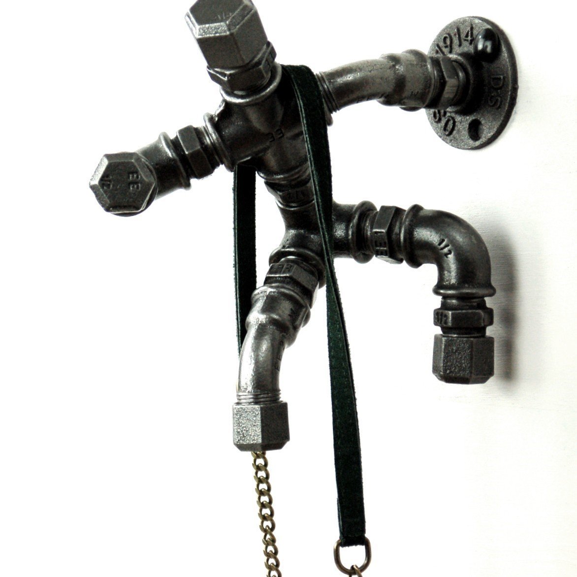 Perchero de pared "El escalador"