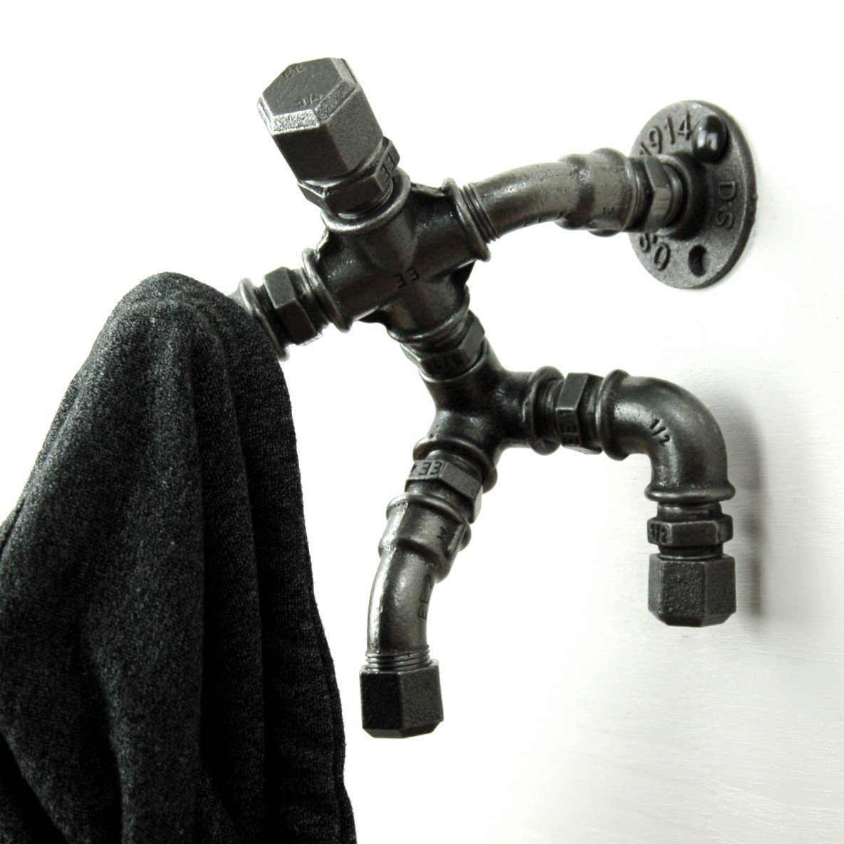 Perchero de pared "El escalador"