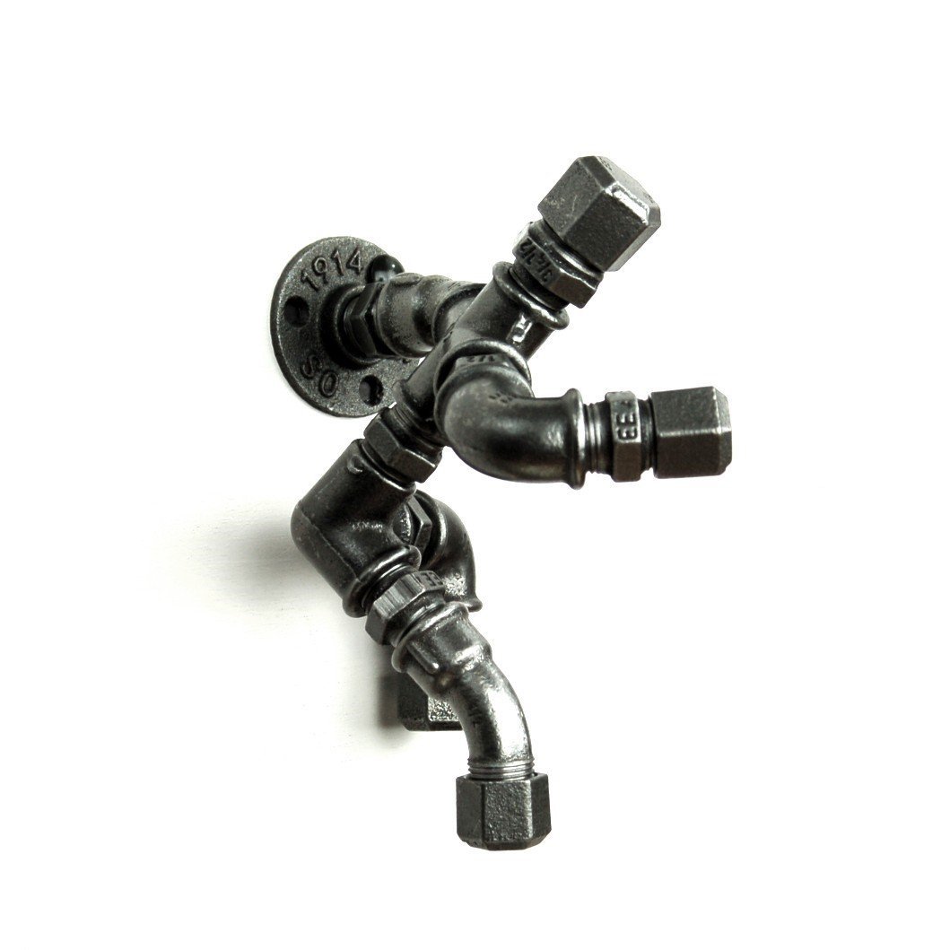 Perchero de pared "El escalador"