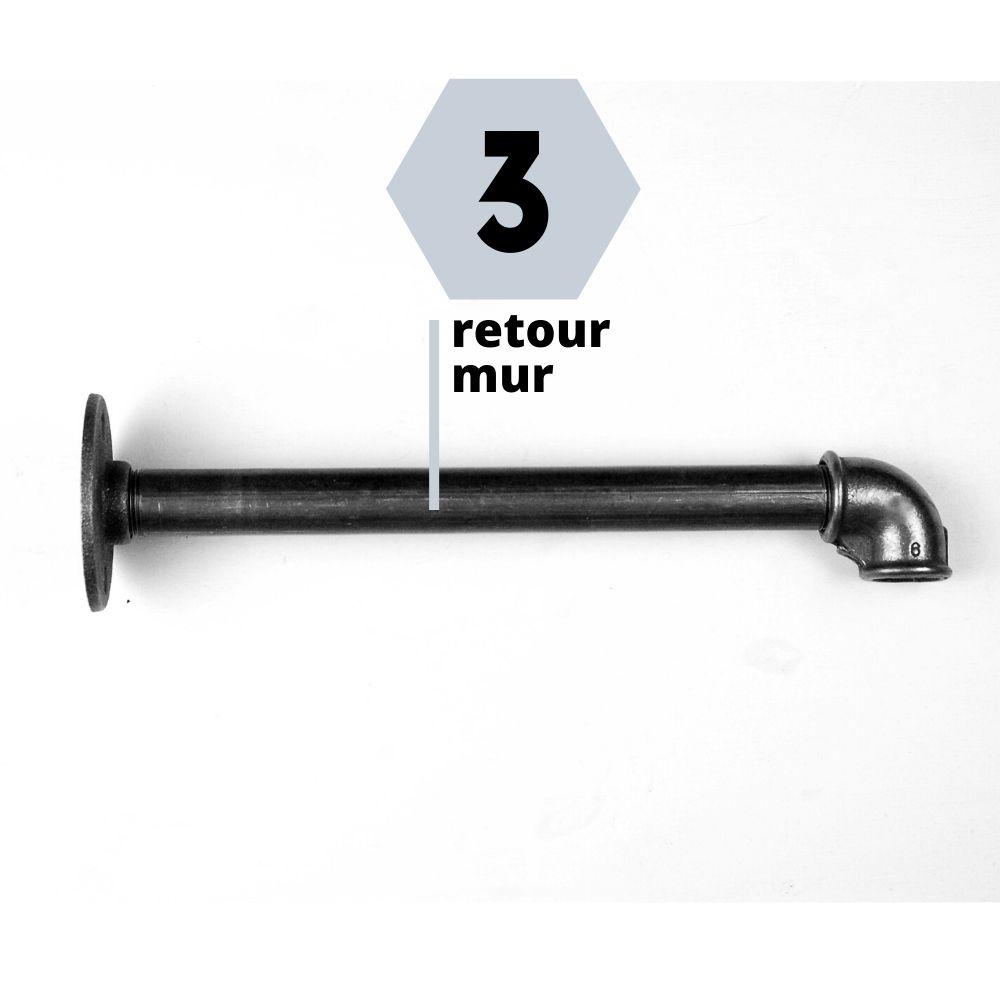 Kit de montantes para estanterías de fontanería a medida