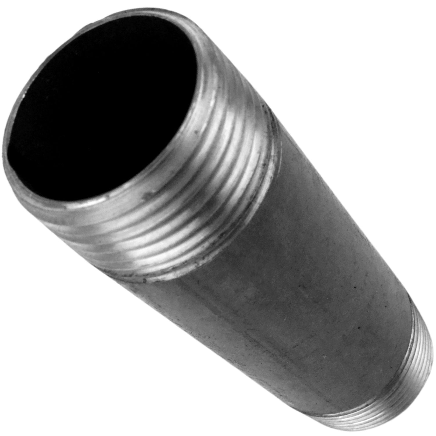Tubo 1'' - 26x34mm acero negro - roscado