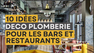 10 idées déco en tuyaux de plomberie pour les bars et restaurants