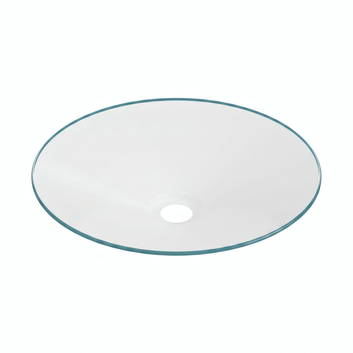 Pantalla plana esmaltada Ø 30 cm para portalámparas E27 — Azul petróleo