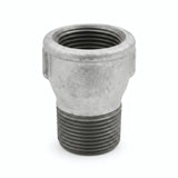 Alargadera M/H de fundición galvanizada - foto de producto sobre fondo blanco 2