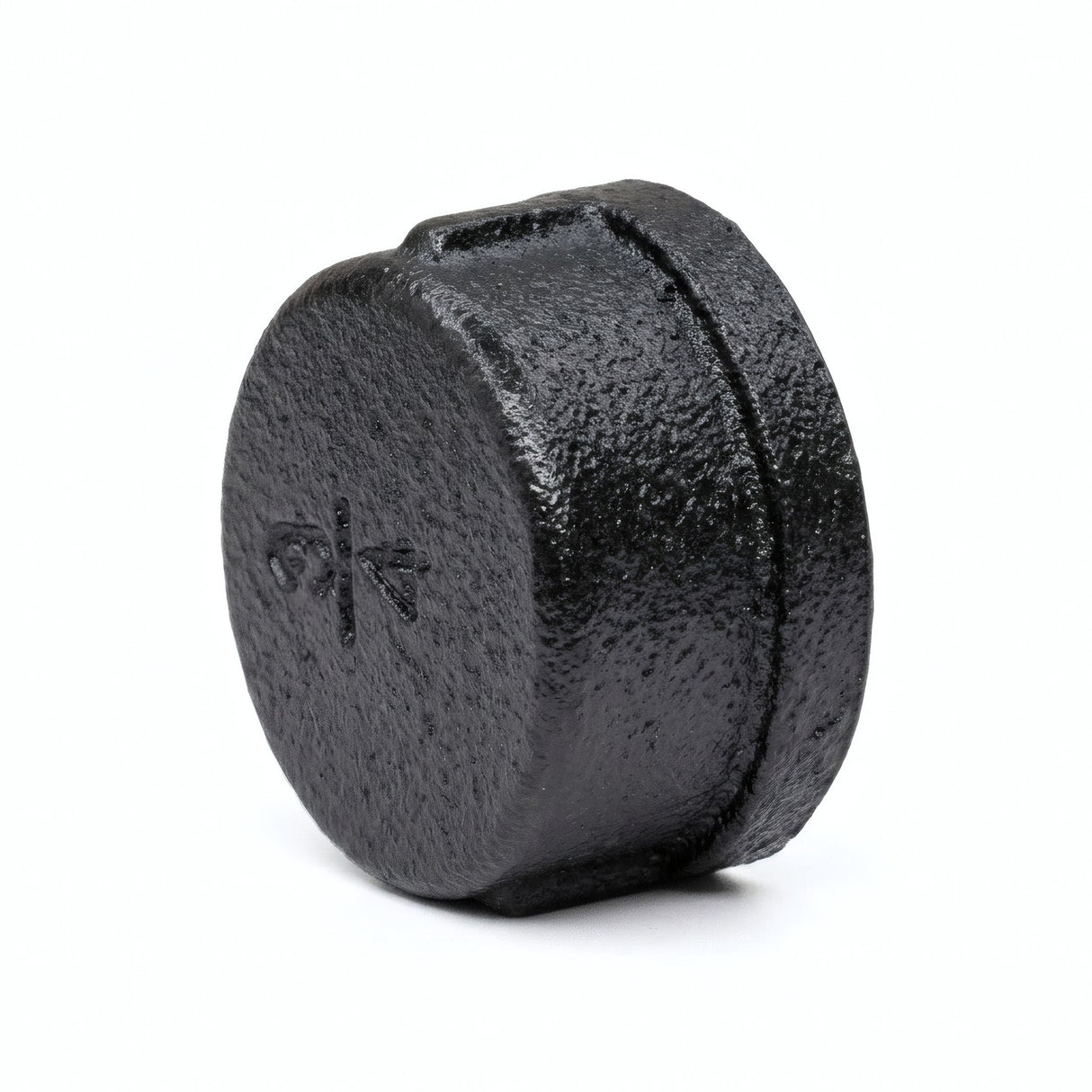 Bouchon femelle F – déco – peinture noire - photo produit fond blanc 1