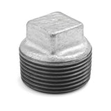 Tapón macho sin tope de fundición galvanizada - accesorio de fontanería galvanizado