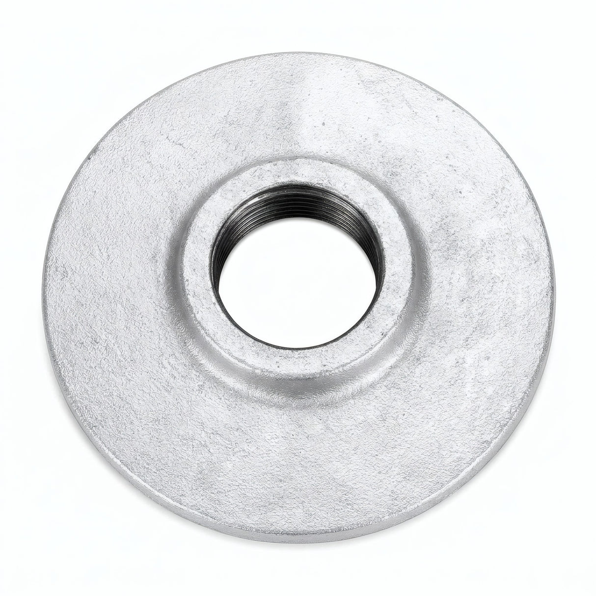 Brida ciega redonda de fundición galvanizada - foto de producto sobre fondo blanco 10