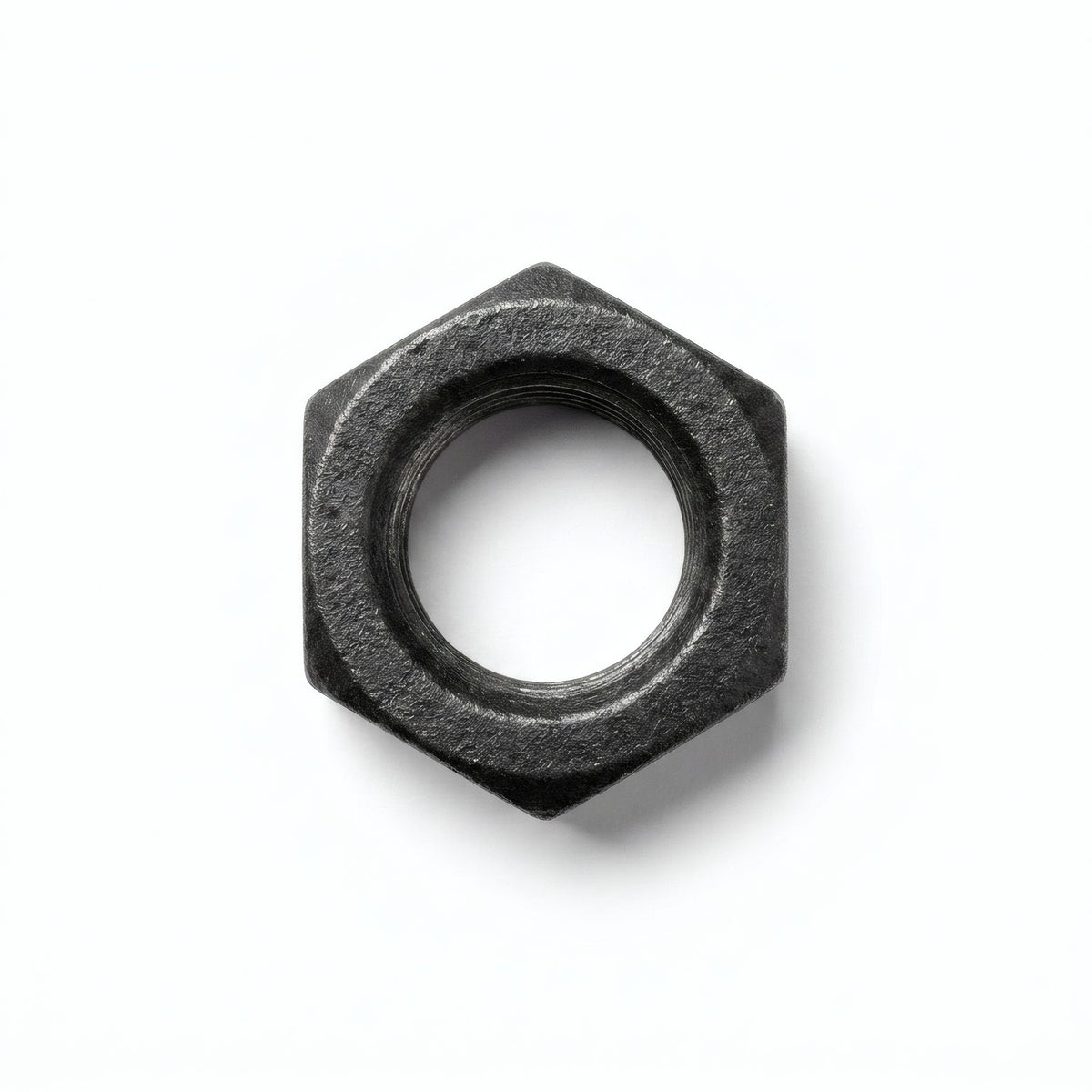 Contre-écrou fonte noire - photo produit fond blanc 7