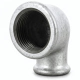 Coude réduit 90° F/F fonte galvanisée - photo produit fond blanc 22