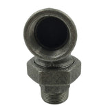 coude mâle femelle plomberie en fonte pour tube acier