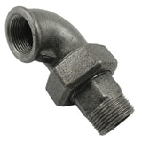 Coude union en fonte mâle/femelle