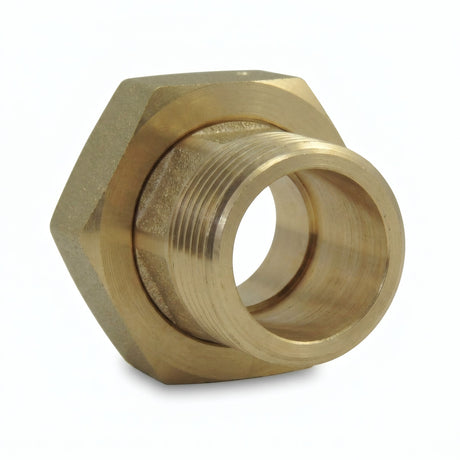 1/2 racor unión para contador ISO 228-1 de latón - foto de producto sobre fondo blanco 8