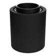 Portalámparas E27 de pared o techo estanco IP44 — Negro