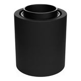 Portalámparas E27 de pared o techo estanco IP44 — Negro