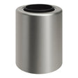 Portalámparas E27 de pared o techo de metal — Titanio satinado