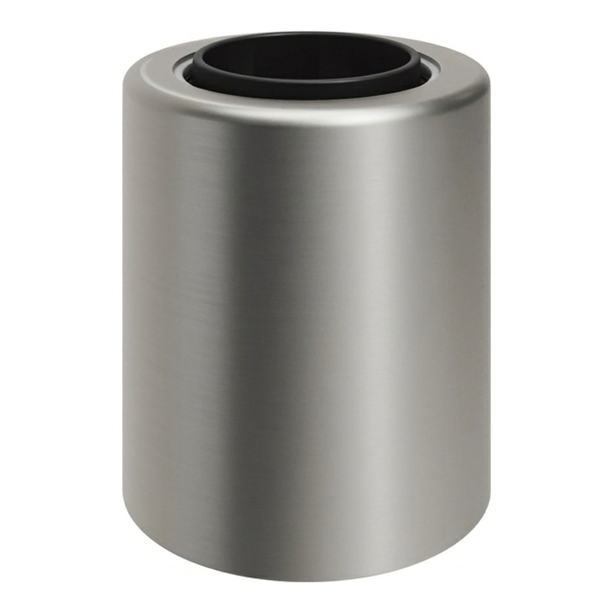 Portalámparas E27 de pared o techo de metal — Titanio satinado
