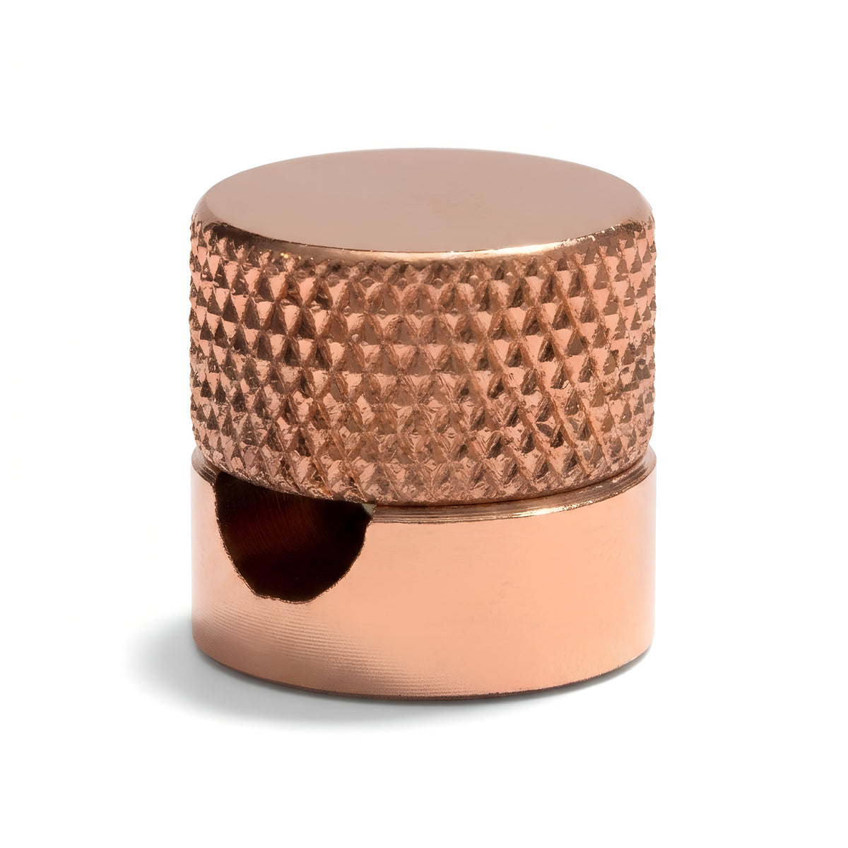 Pasacables de pared de metal para cable textil — Cobre