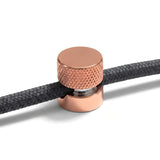 Pasacables de pared de metal para cable textil — Cobre