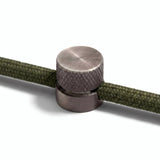 Pasacables de pared de metal para cable textil